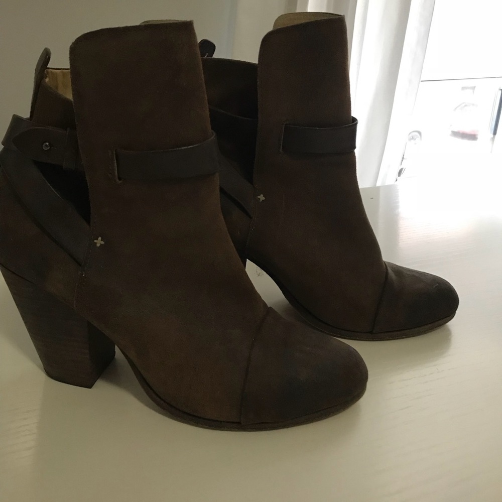 Rag & Bone Harrow Suede Booties